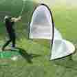 116045 Portable Golf Training Net Soccer Foot Base Ball Sport Batting Hitting Outdoor 0791756116045
