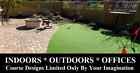 12ftx3ft 12x3 Free Design Mini Turf Huge Putting Green Pro Miniature Golf Indoor Outdoor Practice Matt
