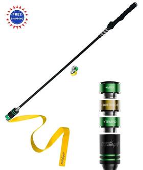 Ta25r 13 Under Golf 860014603327 Swing Trainer Aid With Ribbon Right Handed For Indoor Practice Speed