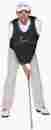 180-210 Golf Swing Shirt Black The 5 Lbs Unisex Training Aid Trainer