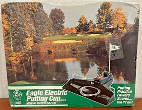19th Hole 085809190206 Sealed Eagle Electric Putting Cup Practice Model 1902 Brand
