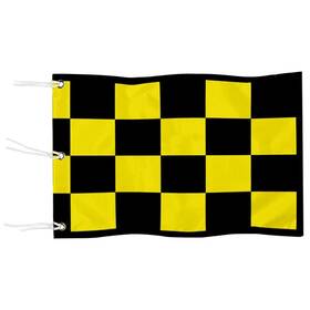 2but 797427790750 Standard Golf Flag Double Side Checkered Pin Practic Putting Green