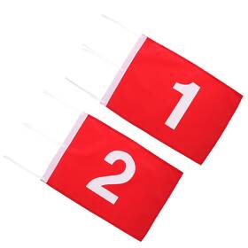 Xkt1121229lv63arpe 30 Days 2pcs Number Putting Flags Creative Practice