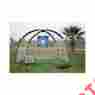 440373 Ajillis Golf Training Set Outdoor Net Practice Aids Driving Chipping Hitting Cage Kit 048863440373