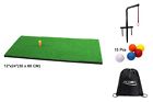 Hm040ab 4894679774449 Posma Golf Backyard Mat And Cinch Sack Carry