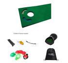 Pg180h 4894697118393 Posma Golf Hazard Putting Green Slope Mat With