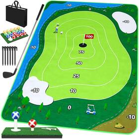 52hz 710946310827 6x5ft Golf Chipping Game Mat Battle Royale Set With Hitting Ma 52hz 710946310827 6x5ft Golf Chipping Game Mat Battle Royale Set With Hitting Ma