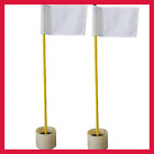 601948222372 Backyard Practice Golf Putting Green Flags Nylon Portable 601948222372 Backyard Practice Golf Putting Green Flags Nylon Portable
