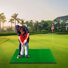 651519349571 Unbranded Us Double Hole Golf Practice Mat Backyard