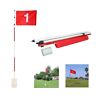 6918339022133 Unbranded Putting Green Flags Golf Flagsticks Practice Hole
