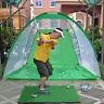 6959164783844 Unbranded Foldable Golf Hitting Cage Training Aid Indoor