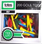 812260021073 Totes Golf Tees Wooden New Nib