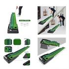852436007937 Indoor Golf Putting Practise Mat Auto Ball Return