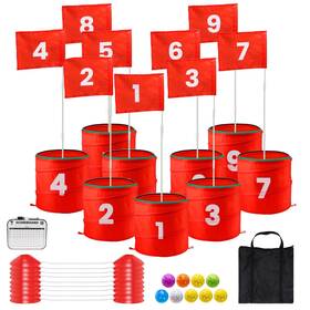 A11n Sports Gb02 Finchley Backyard Golf Chipping Game Portable 9 Or 6 Holes Yard