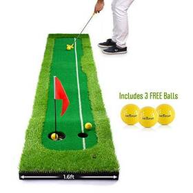 Abco Tech Abc2229-green Golf Putting Green Mat Portable Synthetic Turf -