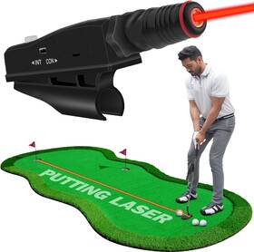 Achix 744759589781 Indoor Golf Putter Laser Aiming Device Putting Training Aids Putt Pr