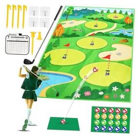 Aigimu 445019089067 Golf Chipping Game Mat Games For Adults Kids Backyard