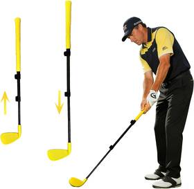 Airaperto 445022515577 Battle Golf Adjustable Club Play Portable Sticky Chipping Game Set Indoor &