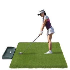 All Turf Mats 851118008354 - Super Tee Golf Holds A Wood Hitting Practice Ma