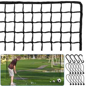 Amazgolf B09vx4ycpl 15x15ft Heavy Duty Golf Net For Hitting Chipping Baseball Hockey