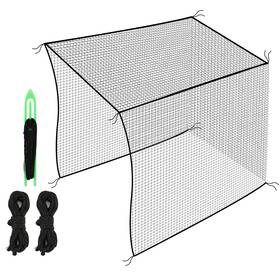 Amazgolf Xcw-golfcage-101010-us 10x10ft Golf Batting Cage With Quick Installation Tool And Rope Practice Net