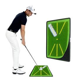 American Sweat 794969757623 Golf Hitting Mat - 1-second Detach System Training Real Swing Path
