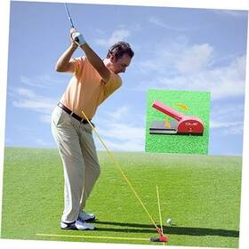 .andigosports.co 445017472441 Golf Swing Trainer With 3 Alignment Sticks Portable Training Aid