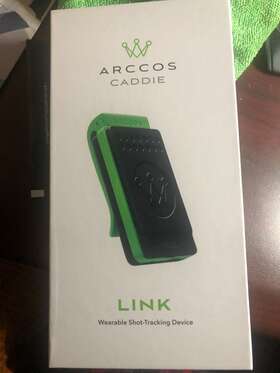 Arccos 70010 Golf Caddie Link Shot Tracker - Black