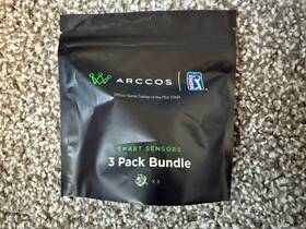 Arccos Golf 855075005685 Smart Sensor Twist In 3 Pack Bundle New