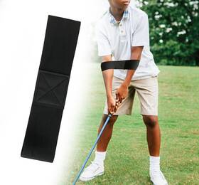 Asdmm 419391833456 Kid Golf Swing Trainer Aid Arm Posture Motion Correcting Practice Band For Sc