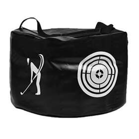 Asenver 791537419877 Golf Swing Impact Trainer Bag Power Smash Black- Target Pattern Asenver 791537419877 Golf Swing Impact Trainer Bag Power Smash Black- Target Pattern