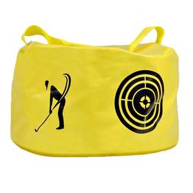 Asenver 791537419884 Golf Swing Impact Trainer Bag Power Smash Yellow- Target Pattern Asenver 791537419884 Golf Swing Impact Trainer Bag Power Smash Yellow- Target Pattern