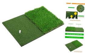 Athena United 748006946693 Skylife Tri-turf/dual-turf Golf Hitting Mat 16ftft X 25ftft Driving Chipping