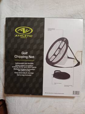 Athletic Works 328936109804 Golf Chipping Net 33 In W X 30 22.5 H New