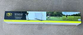 Athletic Works Huno336 Large Golf Training Net With Hitting Mat Size 10ft X 7ft New