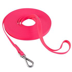 B0cpblr1nc Aumaili Dog Training Long Leash Waterproof Heavy Duty Recall Line - Rose Pi