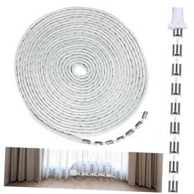 Clpz001 Awaxuoor Curtain Weighted Tape Drapery Weight Rope Leaded 10 Yard