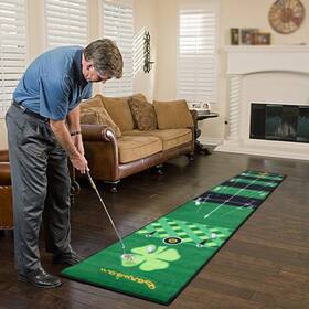 Barudan Golf 732694122507 Putting Green/mat For Home Use - 9.8ftx1.6ft Indoor Outdoor Green Eco