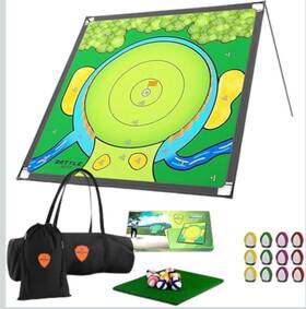 Bg-02-fbm Battle Golf Portable Chipping Game For Indoor And Outdoor Practice Up To 8 Play