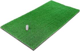 Bettgolf 744110726220 12 Inch X 24 Golf Grass Turf Chipping Mats Driving Range Practice Mat With Foam