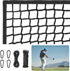 Beutyal 313103071052 Golf Netting 7ft 10ft 15ft 20ft Practice Net For Garage Sport Bar