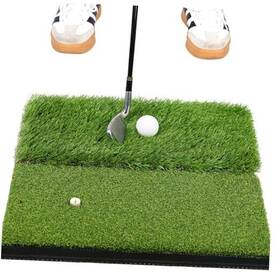 Birdieblast Gjss2203us Premium Golf Hitting Mat 10mm Foam Padding With Rubber Larger Dual-turf