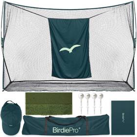 Birdiepro 198715739428 American Pro Golf Practice Net 10x7ft Heavy Duty Hitting With