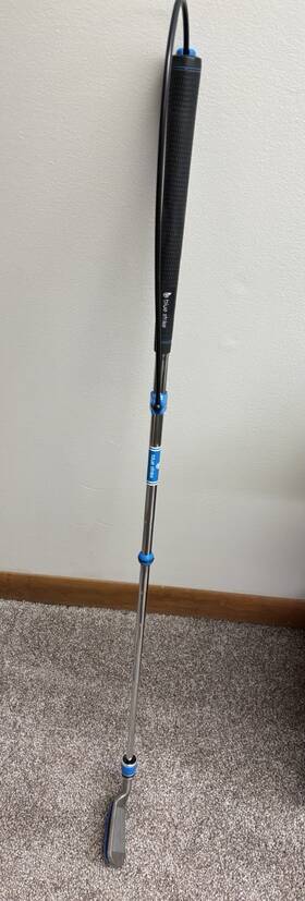 N025d Blue Strike B1 Golf Swing Training 6 Iron Mrh