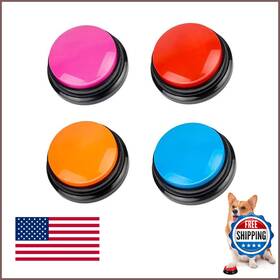 B0cnx6hpkd Boart Voice Recording Button Dog Communication Buttons Pet Training Buzzer 4-pa
