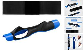1072835 Boxob Golf Grip Trainer And Swing Correcting Arm Band Black Club Training Combo