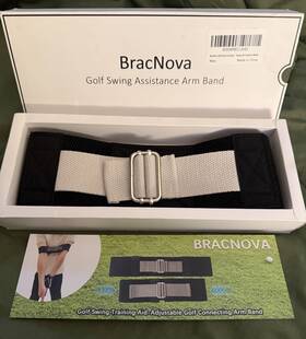 X004recjhd Bracnova Golf Swing Trainer Adjustable Weighted Arm Band Portable