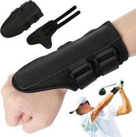 Brand Peutier 1016651 Golf Swing Alignment Brace Neoprene Wrist Training Aid Comfort Grip T