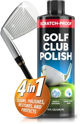 Branded 061041280207 Golf Club Cleaner 8oz Rust Remover Metal Zinc Steel Aluminum Scuff Stain Polish
