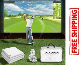 Branded 445037934967 Golf Simulator Impact Screen For Indoor/outdoor Wi